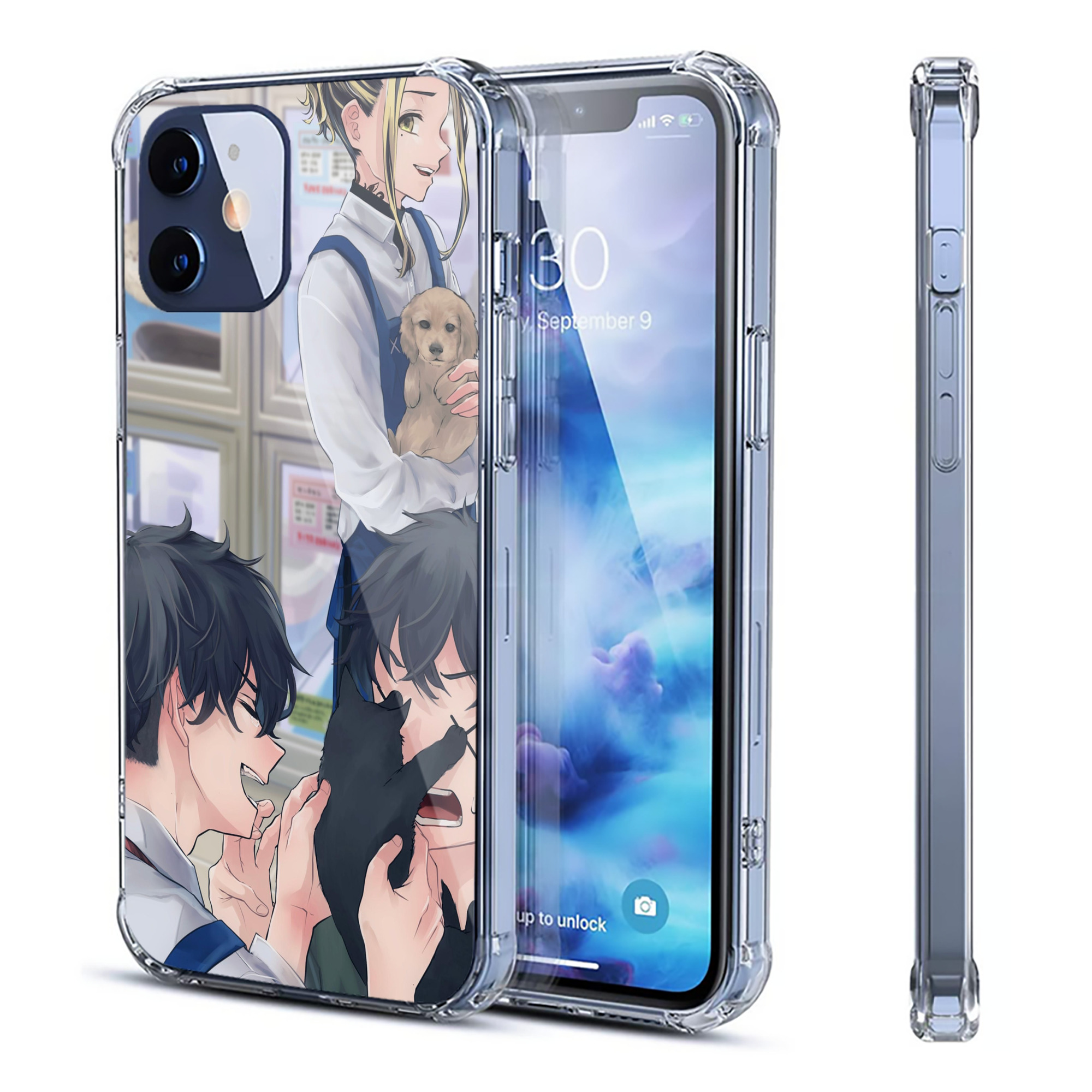 （画像用） 東京リベンジャーズ Tokyo Revengers 【iPhone 12シリーズ対応】透明スマホケース（クリアソフトケース）